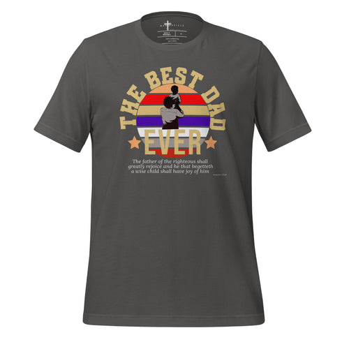 Best Dad Ever Christian Bible Verse T-Shirt